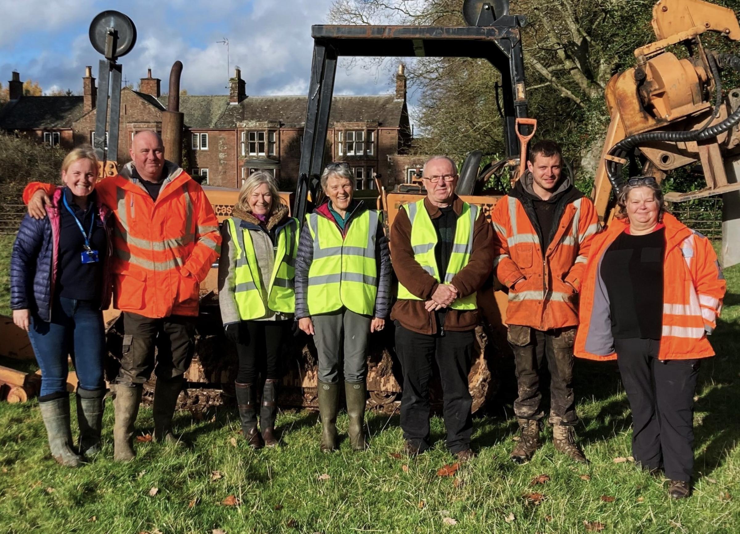 Great Salkeld 221113 Volunteers Staff Contractors Project Build Begins Col 1684961583